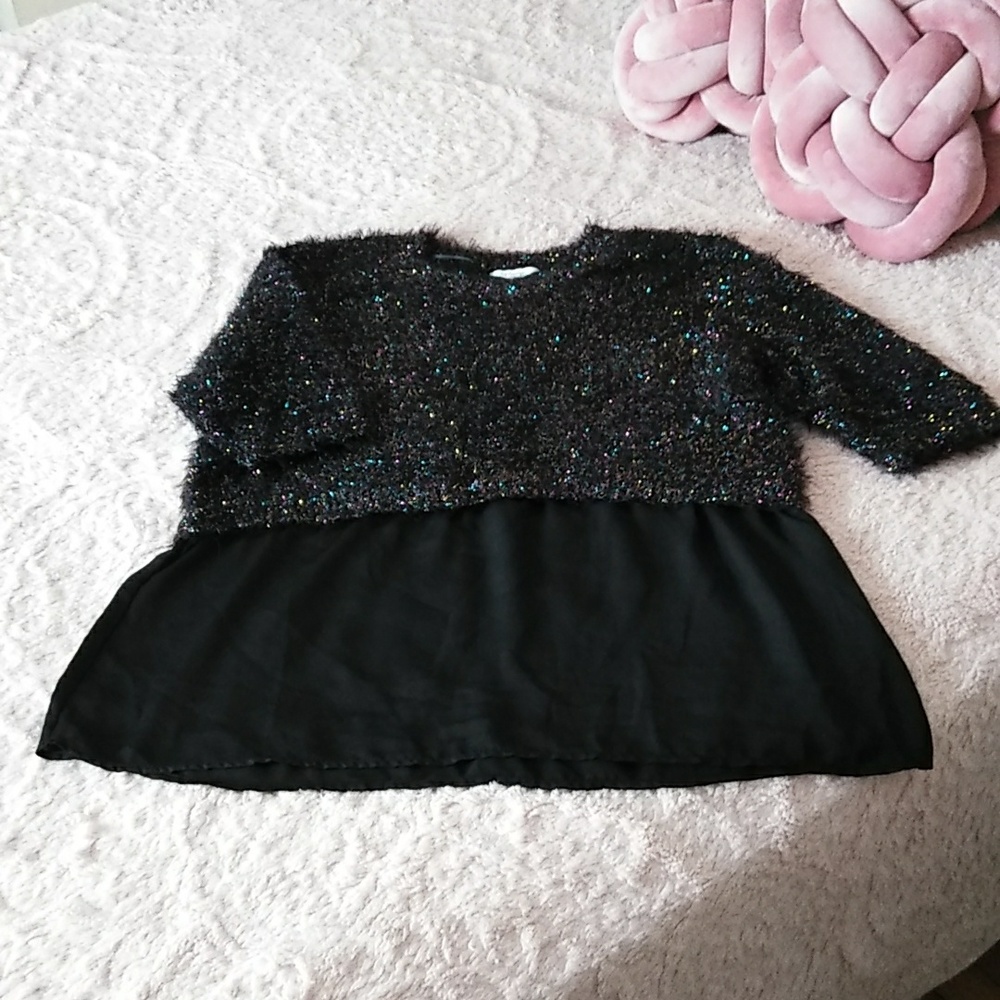 Candie's 💞Metallic Confetti Sweater 🌈